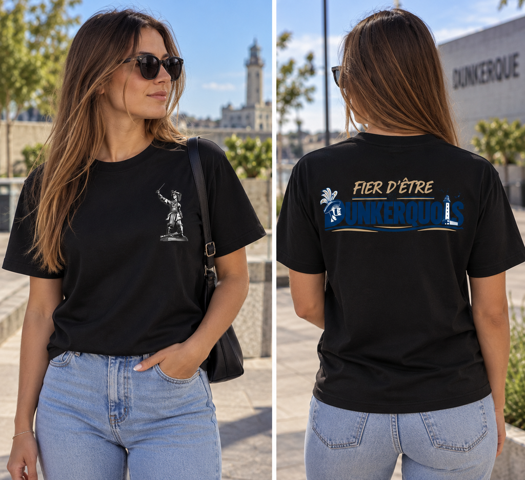 T-shirt Fier d'être Dunkerquois - NordXship