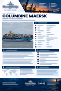Fiche Maritime - Columbine Maersk